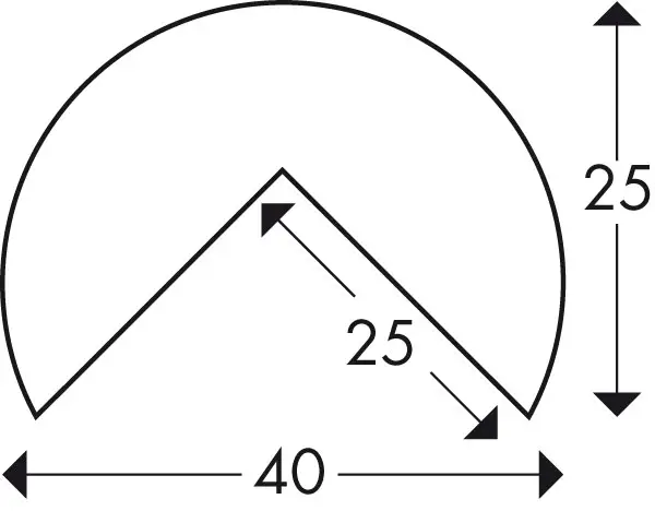 Ritning kantskydd Typ A